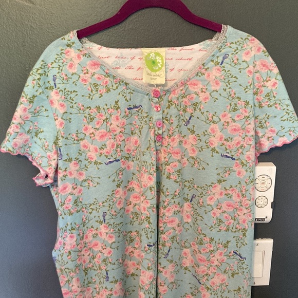 Light Blue and Pink with Bluebirds - Picture 3 of 5